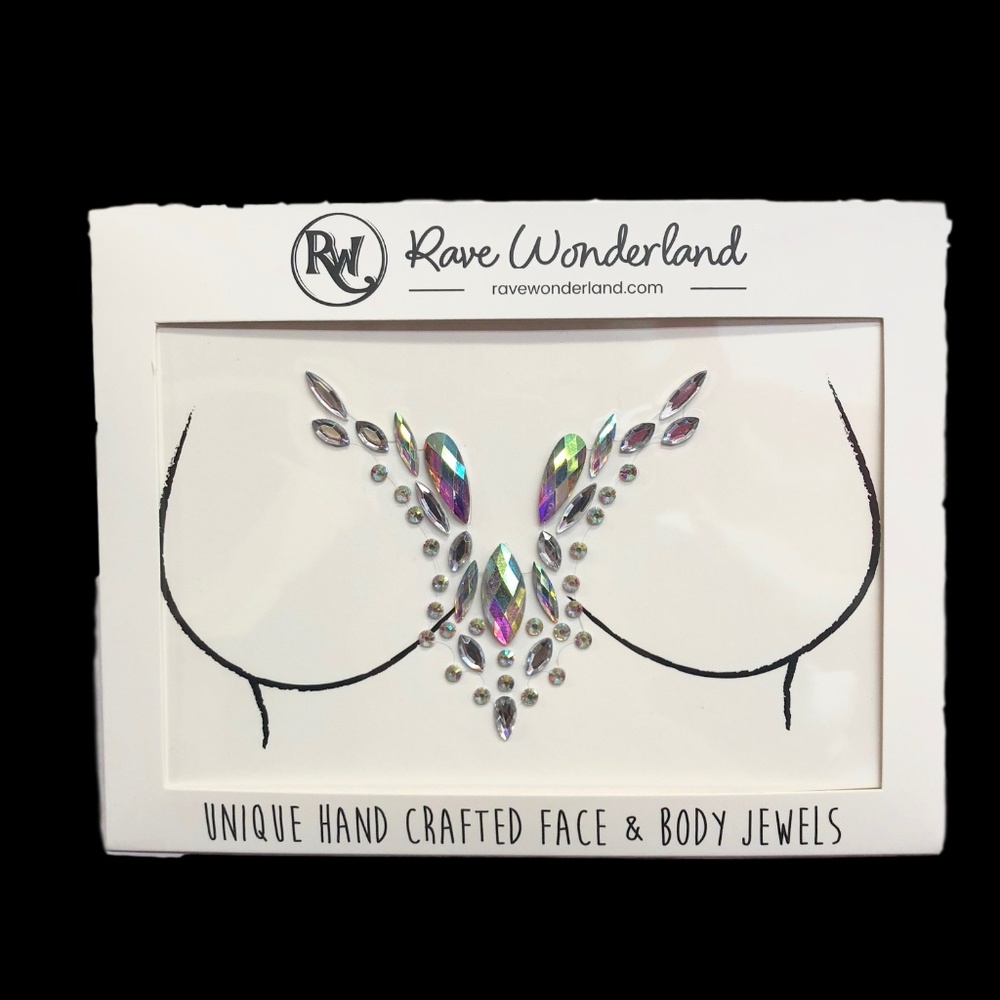 TWILIGHT TRAIL IRIDESCENT CHEST JEWEL FJ017